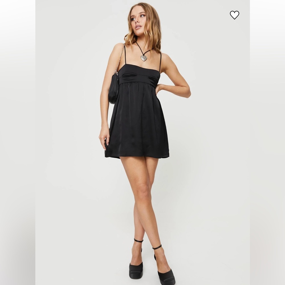 Princess Polly Black Babydoll Dress